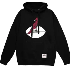 Men Mitchell & Ness Hoodies & Sweatshirts-Basic Logo 1 Hoodie Arizona Cardinals