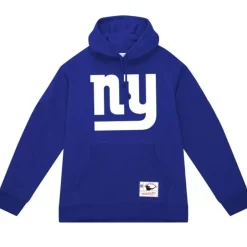 Men Mitchell & Ness Hoodies & Sweatshirts-Basic Logo 1 Hoodie New York Giants