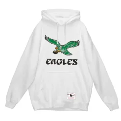 Men Mitchell & Ness Hoodies & Sweatshirts-Basic Logo 2 Hoodie Philadelphia Eagles