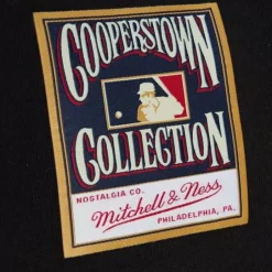 Men Mitchell & Ness T-Shirts & Tops-Batter Up Ls Tee Brooklyn Dodgers Jackie Robinson