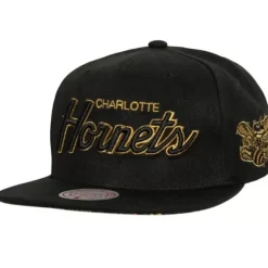 Mitchell & Ness Snapback-Bhm Script Snapback Hwc Charlotte Hornets