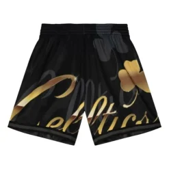 Men Mitchell & Ness Shorts-Big Face 4.0 Fashion Shorts Boston Celtics