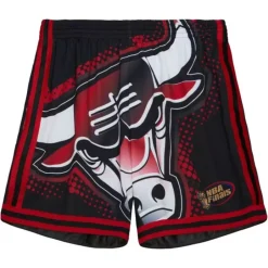 Men Mitchell & Ness Shorts-Big Face 7.0 Fashion Shorts Chicago Bulls