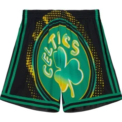 Men Mitchell & Ness Shorts-Big Face 7.0 Fashion Shorts Boston Celtics