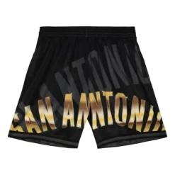 Men Mitchell & Ness Shorts-Big Face 4.0 Fashion Shorts San Antonio Spurs