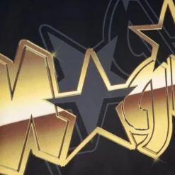 Men Mitchell & Ness T-Shirts & Tops-Big Face 4.0 Fashion Tank Orlando Magic