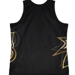 Men Mitchell & Ness T-Shirts & Tops-Big Face 4.0 Fashion Tank Philadelphia 76Ers