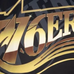 Men Mitchell & Ness T-Shirts & Tops-Big Face 4.0 Fashion Tank Philadelphia 76Ers