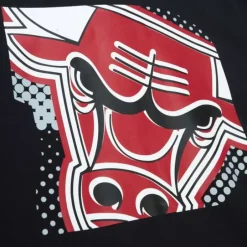Men Mitchell & Ness Hoodies & Sweatshirts-Big Face 7.0 Hoodie Chicago Bulls