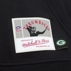 Men Mitchell & Ness Hoodies & Sweatshirts-Big Face 7.0 Hoodie Green Bay Packers