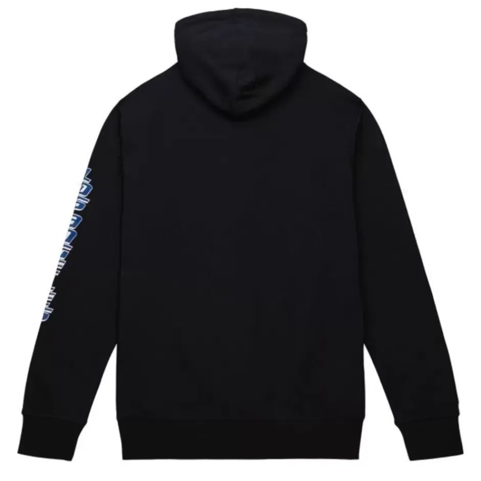 Men Mitchell & Ness Hoodies & Sweatshirts-Big Face 7.0 Hoodie Los Angeles Dodgers