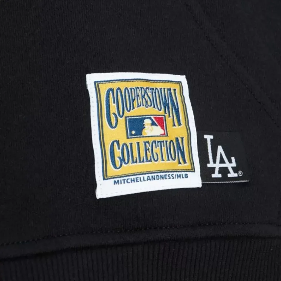 Men Mitchell & Ness Hoodies & Sweatshirts-Big Face 7.0 Hoodie Los Angeles Dodgers