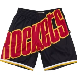 Men Mitchell & Ness Shorts-Big Face 2.0 Shorts Houston Rockets