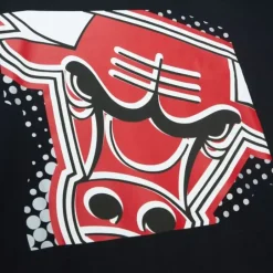 Men Mitchell & Ness T-Shirts & Tops-Big Face 7.0 Ss Tee Chicago Bulls