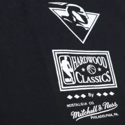 Men Mitchell & Ness T-Shirts & Tops-Big Face 7.0 Ss Tee Golden State Warriors