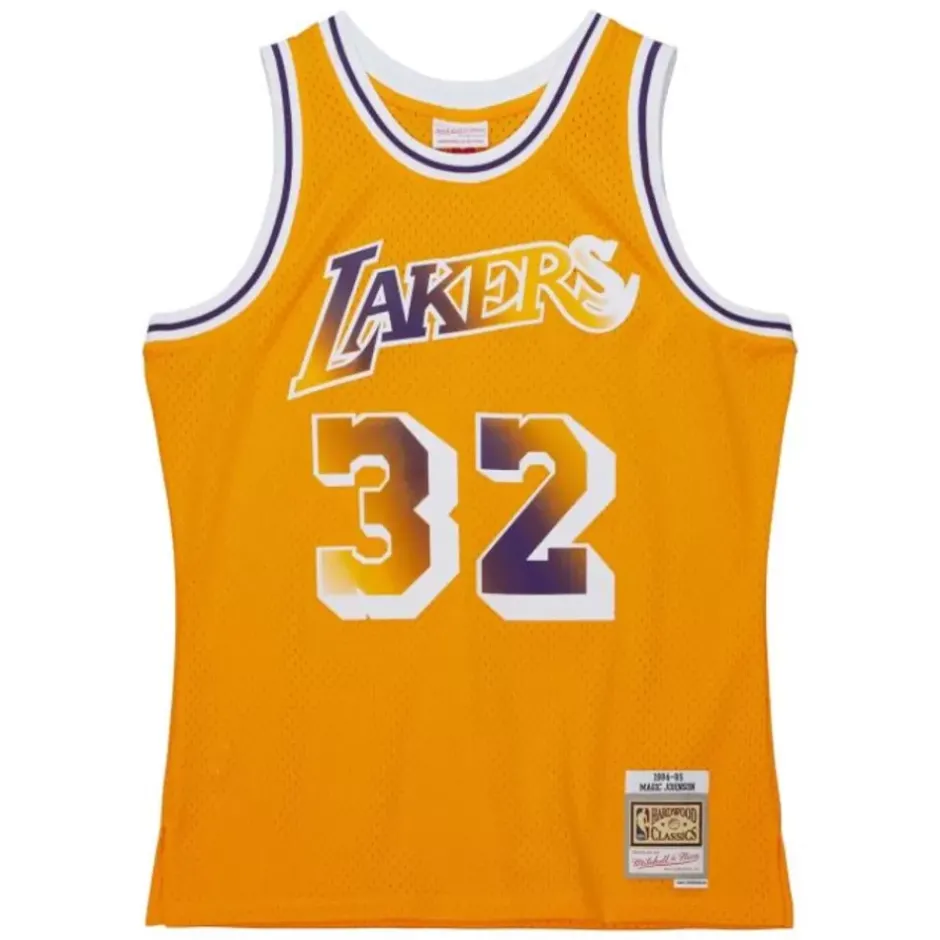 Mitchell & Ness Nba Swingman-Big Face 7.0 Swingman Jersey Los Angeles Lakers 1984-85 Magic Johnson