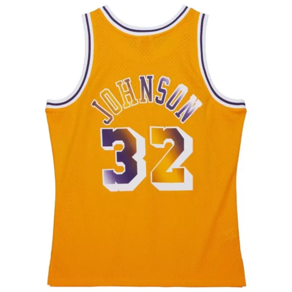 Mitchell & Ness Nba Swingman-Big Face 7.0 Swingman Jersey Los Angeles Lakers 1984-85 Magic Johnson