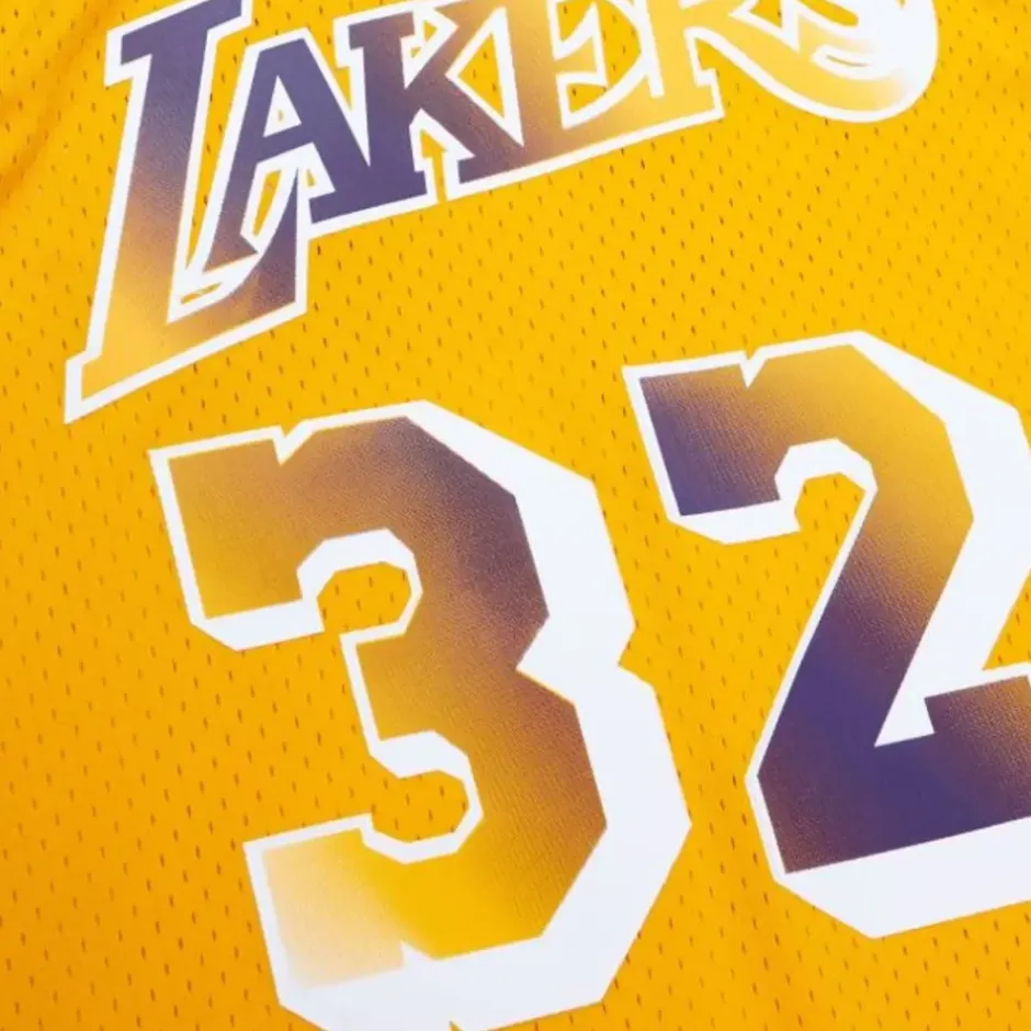 Mitchell & Ness Nba Swingman-Big Face 7.0 Swingman Jersey Los Angeles Lakers 1984-85 Magic Johnson