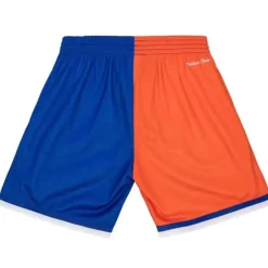 Men Mitchell & Ness Shorts-Big Face Fashion Shorts 5.0 New York Knicks