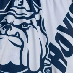 Men Mitchell & Ness Shorts-Big Face Fashion Shorts 5.0 Georgetown University