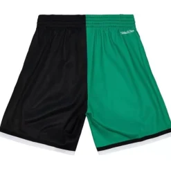 Men Mitchell & Ness Shorts-Big Face Fashion Shorts 5.0 Boston Celtics