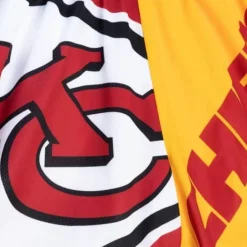Men Mitchell & Ness Shorts-Big Face Fashion Shorts 5.0 Kansas City Chiefs