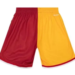 Men Mitchell & Ness Shorts-Big Face Fashion Shorts 5.0 Atlanta Hawks