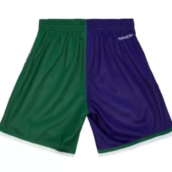 Men Mitchell & Ness Shorts-Big Face Fashion Shorts 5.0 Milwaukee Bucks