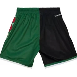 Men Mitchell & Ness Shorts-Big Face Fashion Shorts 5.0 Seattle Supersonics