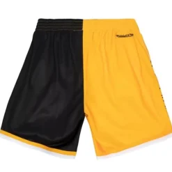 Men Mitchell & Ness Shorts-Big Face Fashion Shorts 5.0 Pittsburgh Steelers