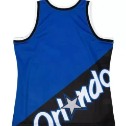Men Mitchell & Ness T-Shirts & Tops-Big Face Fashion Tank 5.0 Orlando Magic