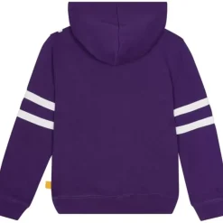 Youth Mitchell & Ness Big Kids-Big Face Fleece Hoodie Los Angeles Lakers