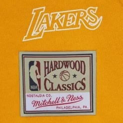 Men Mitchell & Ness Hoodies & Sweatshirts-Big Face Hoodie 6.0 Los Angeles Lakers