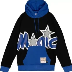 Men Mitchell & Ness Hoodies & Sweatshirts-Big Face Hoodie 5.0 Orlando Magic