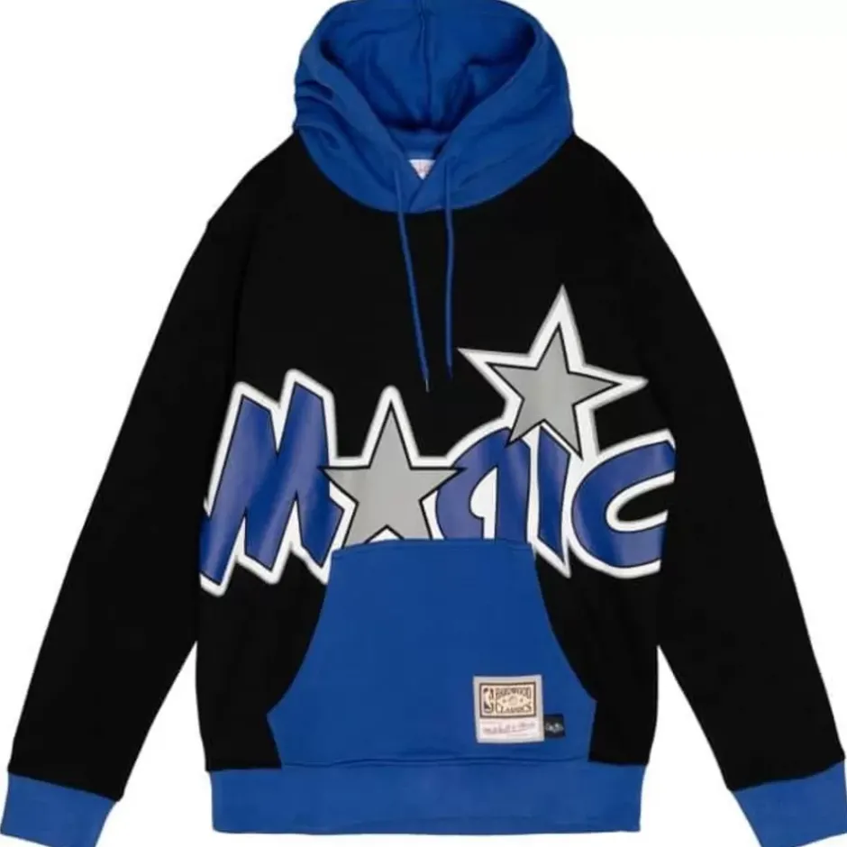 Men Mitchell & Ness Hoodies & Sweatshirts-Big Face Hoodie 5.0 Orlando Magic