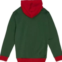 Men Mitchell & Ness Hoodies & Sweatshirts-Big Face Hoodie 5.0 Seattle Supersonics