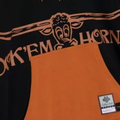 Men Mitchell & Ness Hoodies & Sweatshirts-Big Face Hoodie 5.0 University Of Texas At Austin