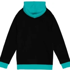 Men Mitchell & Ness Hoodies & Sweatshirts-Big Face Hoodie 5.0 Vancouver Grizzlies