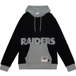 Men Mitchell & Ness Hoodies & Sweatshirts-Big Face Hoody 5.0 Los Angeles Raiders
