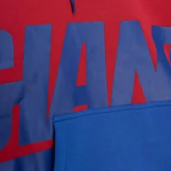 Men Mitchell & Ness Hoodies & Sweatshirts-Big Face Hoody 5.0 New York Giants