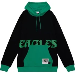 Men Mitchell & Ness Hoodies & Sweatshirts-Big Face Hoody 5.0 Philadelphia Eagles