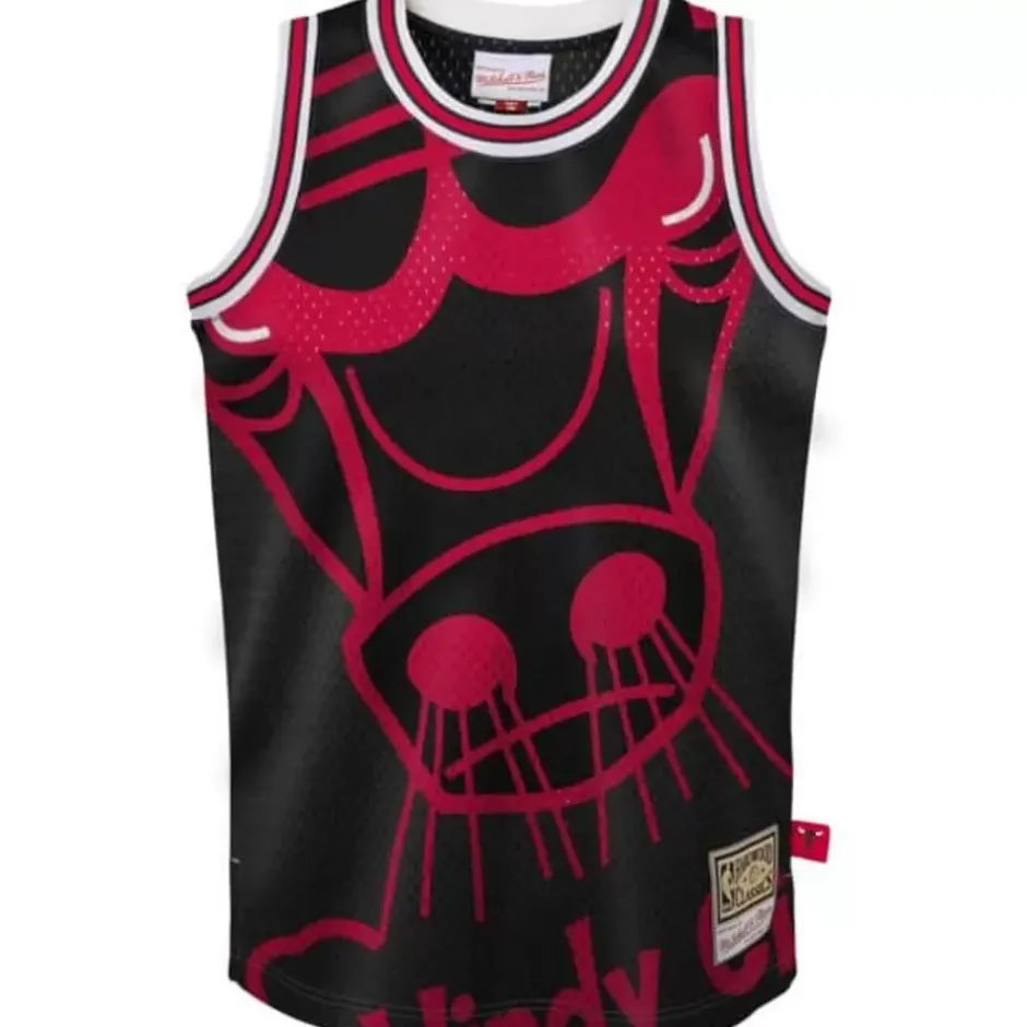 Youth Mitchell & Ness Big Kids-Big Face Jersey Chicago Bulls