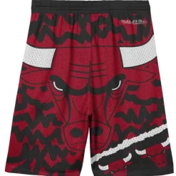 Youth Mitchell & Ness Big Kids-Big Face Jumbotron Mesh Shorts Chicago Bulls