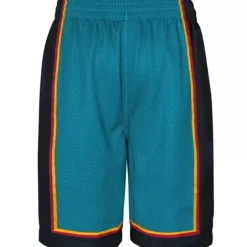 Men Mitchell & Ness Shorts-Big Face Shorts Detroit Pistons