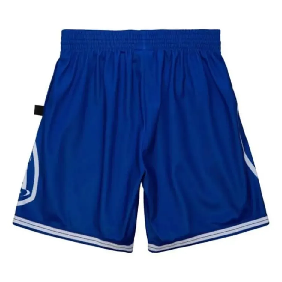 Men Mitchell & Ness Shorts-Big Face Shorts Los Angeles Rams