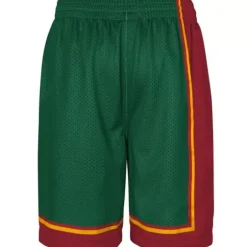 Men Mitchell & Ness Shorts-Big Face Shorts Seattle Supersonics