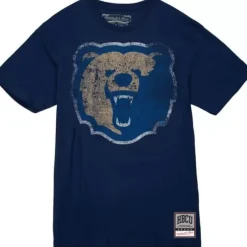 Men Mitchell & Ness T-Shirts & Tops-Big Logo Tee Morgan State University