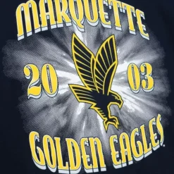Men Mitchell & Ness T-Shirts & Tops-Big Shine Tee Marquette University