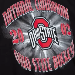 Men Mitchell & Ness T-Shirts & Tops-Big Shine Tee Ohio State