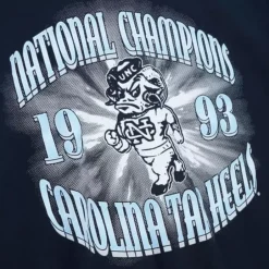 Men Mitchell & Ness T-Shirts & Tops-Big Shine Tee University Of North Carolina